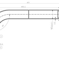 Wiesbaden Wiesbaden Caral Douchearm met Muurbevestiging - 45cm - Mat Zwart
