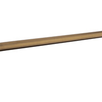 Wiesbaden Wiesbaden Caral Douchearm met Muurbevestiging - 45cm - Geborsteld Brons Koper