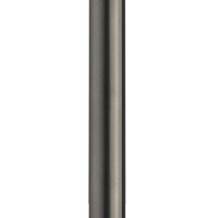 Wiesbaden Wiesbaden Caral Douchearm met Plafondbevestiging - 20cm - Geborsteld Gunmetal