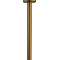 Wiesbaden Wiesbaden Caral Douchearm met Plafondbevestiging - 30cm - Geborsteld Brons Koper