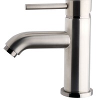 Wiesbaden Wiesbaden Cadans Opbouw Wastafelkraan - Laag - Geborsteld RVS