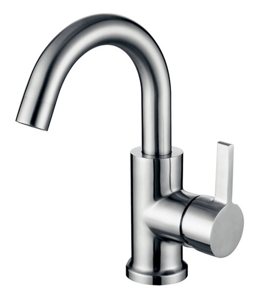 Wiesbaden Wiesbaden Wes Wastafelkraan met Draaibare Uitloop - Opbouw - RVS