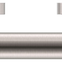 Wiesbaden Wiesbaden Ribbd Thermostatische Douchekraan - Geborsteld RVS