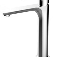 Wiesbaden Wiesbaden Casma XL Wastafelkraan - Opbouw - Hoog - Chroom