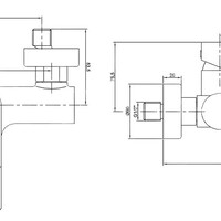 Wiesbaden Wiesbaden Lima Badkraan - Chroom