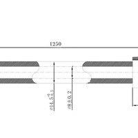 Wiesbaden Wiesbaden Smooth Doucheslang - Kunststof - 125cm - Chroom