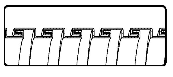 Wiesbaden Wiesbaden Flexx Doucheslang Dubbel - 200cm - Chroom