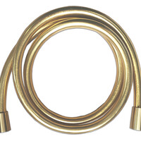 Wiesbaden Wiesbaden Smooth Doucheslang - Kunststof - 150cm - Geborsteld Messing