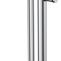 Wiesbaden Wiesbaden Sphere Thermostatische Vrijstaande Badkraan met Staaf Handdouche - Chroom