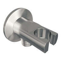Brauer Brauer Gold Calacatta Douchepaneel met Regendoucheset: Thermostatische Inbouwkraan, 2-Weg Omstel, Gebogen Wandarm, Douchekop 20cm, Wandhouder met Wateruitlaat, Staafhanddouche & Doucheslang - PVD - Geborsteld RVS
