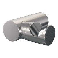 Brauer Brauer Brushed Carving Thermostatische Opbouw Badkraan met Omstel, Wandhouder, Staafhanddouche & Doucheslang - Set 3 - Geribbeld Draaiknoppen - PVD - Geborsteld RVS