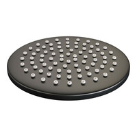 Brauer Brauer Black Carving Regendoucheset: Thermostatische Inbouwkraan met Stopkranen, Gebogen Wandarm, Douchekop 20cm, Wandhouder met Wateruitlaat, Staafhanddouche & Doucheslang - Set 3 - Geribbeld Draaiknoppen - Mat Zwart