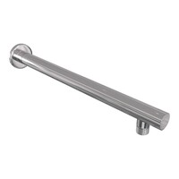 Brauer Brauer Chrome Carving Regendoucheset: Thermostatische Inbouwkraan met 3-Weg Omstel, Rechte Wandarm, Douchekop 20cm, Wandhouder met Wateruitlaat, Staafhanddouche & Doucheslang - Set 25 - Geribbeld Draaiknoppen - Chroom