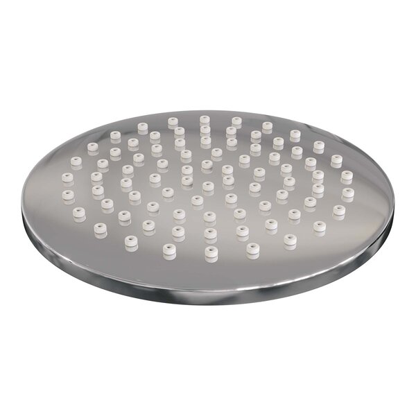 Brauer Brauer Chrome Carving Regendoucheset: Thermostatische Inbouwkraan met 3-Weg Omstel, Rechte Wandarm, Douchekop 20cm, Wandhouder met Wateruitlaat, 3-Standen Handdouche & Doucheslang - Set 31 - Geribbeld Draaiknoppen - Chroom