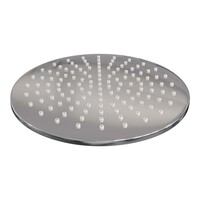 Brauer Brauer Chrome Carving Regendoucheset: Thermostatische Inbouwkraan met 3-Weg Omstel, Gebogen Wandarm, Douchekop 30cm, Wandhouder met Wateruitlaat, 3-Standen Handdouche & Doucheslang - Set 34 - Geribbeld Draaiknoppen - Chroom