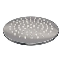 Brauer Brauer Chrome Carving Regendoucheset: Thermostatische Inbouwkraan met 3-Weg Omstel, Plafondarm, Douchekop 20cm, Glijstang met Wateruitlaat, 3-Standen Handdouche & Doucheslang - Set 47 - Geribbeld Draaiknoppen - Chroom