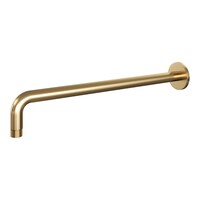 Brauer Brauer Gold Edition Gebogen Wandarm - PVD - Geborsteld Goud
