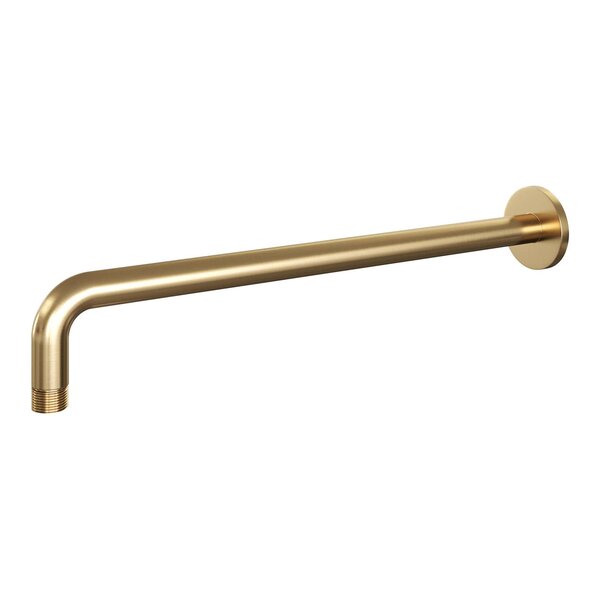 Brauer Brauer Gold Edition Gebogen Wandarm - PVD - Geborsteld Goud