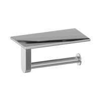 Brauer Brauer Chrome Edition Toiletrolhouder met Planchet - Chroom