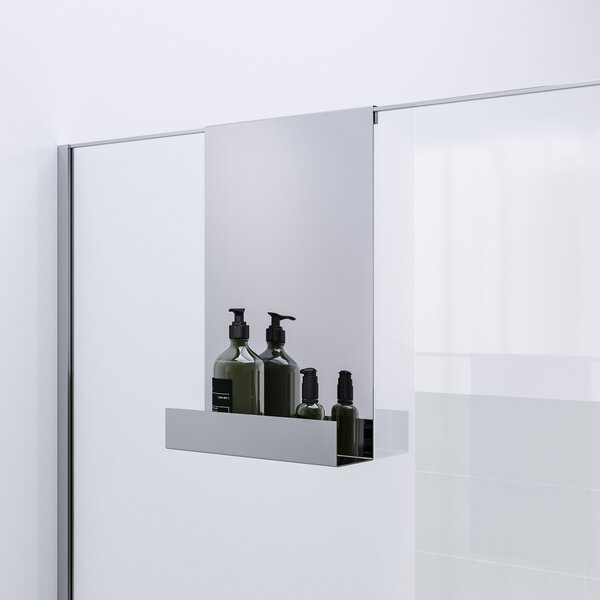 Brauer Brauer Chrome Edition Doucherek met Glasklem - Hangend - Chroom