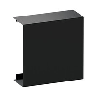 Brauer Brauer Black Edition Opbouwnis met Verborgen Opbergruimte - Mat Zwart