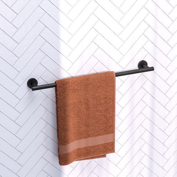 Brauer Brauer Black Edition Handdoekrek - 60cm - Mat Zwart