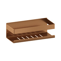 Brauer Brauer Copper Edition Doucherek - 23cm - PVD - Geborsteld Koper