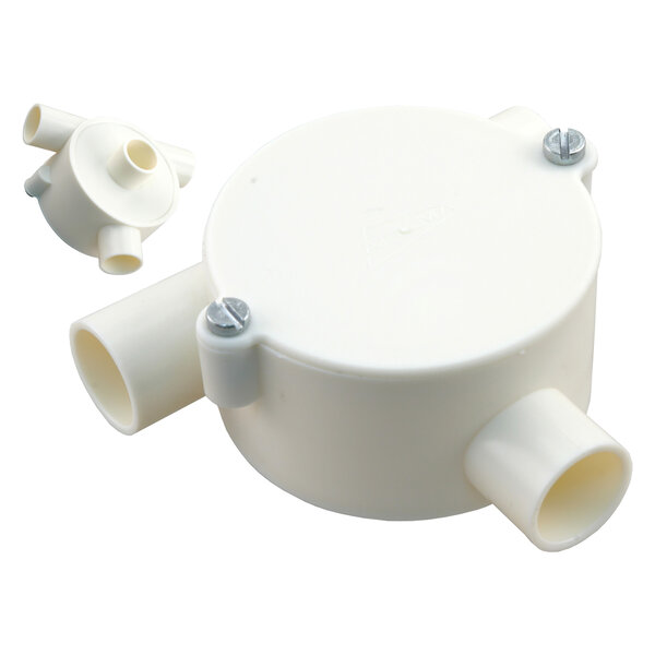 Attema Attema Lasdoos Top-T-Trekdoos Achterinvoer Ø5/8 - Crème