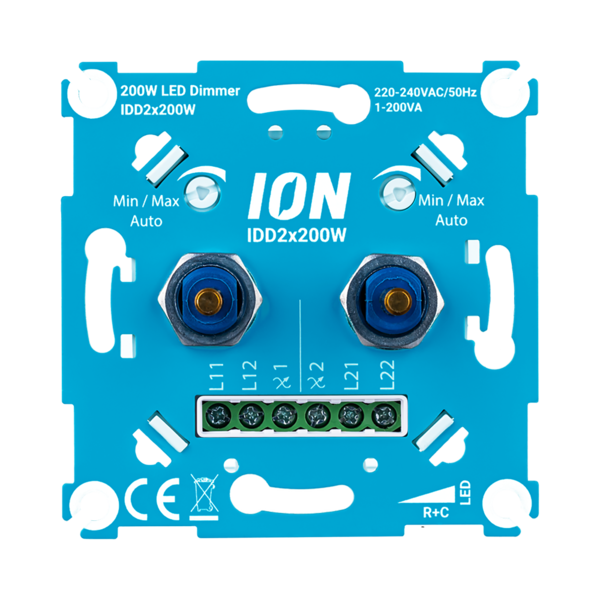 ION Industries ION Industries LED Duo Dimmer 2x200 Watt