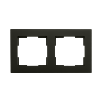 ION Industries ION Industries Afdekraam 2-voudig V1 Mat Zwart
