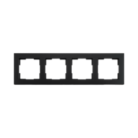 ION Industries ION Industries Afdekraam 4-voudig V1 Mat Zwart