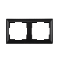 ION Industries ION Industries Afdekraam 2-voudig J1 Mat Zwart