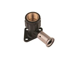 Henco Henco Muurplaatkoppeling - Pers x Binnendraad - Kunststof - 20mm x 1/2"