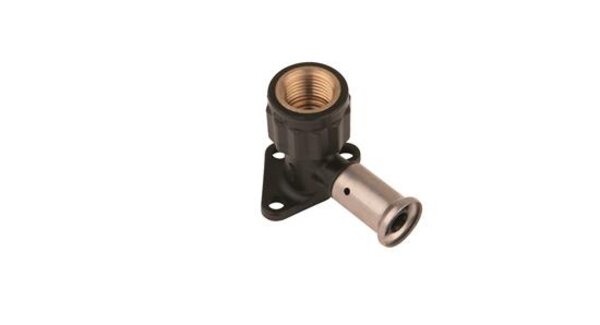 Henco Henco Muurplaatkoppeling - Pers x Binnendraad - Kunststof - 20mm x 1/2"