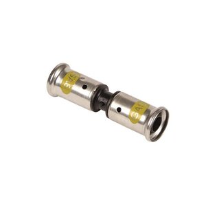 Henco Rechte Koppeling - Gas - Pers - Kunststof - 16x16mm