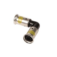 Henco Henco Kniekoppeling - Gas - Pers - Kunststof - 20x20mm