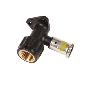 Henco Muurplaatkoppeling - Gas - Pers x Binnendraad - Kunststof - 20x3/4