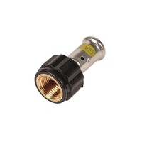 Henco Henco Rechte Verloopkoppeling - Gas - Pers x Binnendraad - Kunststof - 20mm x 1/2"