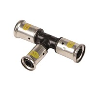 Henco Henco Verlopend T-Koppeling - Gas - Pers - Kunststof - 20x16x20mm
