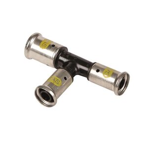 Henco Verlopend T-Koppeling - Gas - Pers - Kunststof - 20x16x16mm