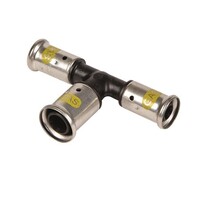 Henco Henco Verlopend T-Koppeling - Gas - Pers - Kunststof - 16x20x16mm