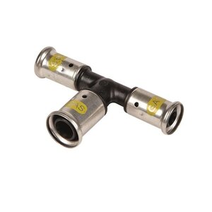 Henco Verlopend T-Koppeling - Gas - Pers - Kunststof - 16x20x16mm