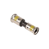 Henco Henco Rechte Verloopkoppeling - Gas - Pers - Kunststof - 20x16mm