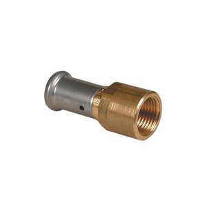 Henco Rechte Koppeling - Pers x Binnendraad - 16x1/2