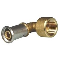 Henco Henco Verlopend Kniekoppeling - Pers x Binnendraad - 16mm x 1/2"