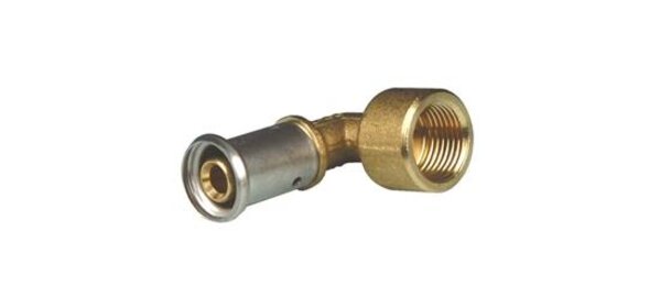 Henco Henco Verlopend Kniekoppeling - Pers x Binnendraad - 16mm x 1/2"