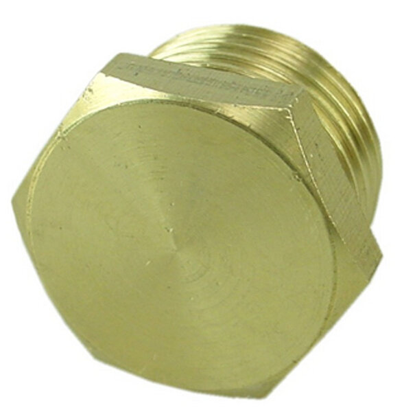 Gasdraadfitting Plug 3/8 Bui messing