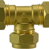 T-Koppeling - Knel - 22x22x22mm