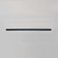 Wiesbaden Wiesbaden Wall Acryl Half-Vrijstaande Ligbad inclusief Clickwaste, Sifon & Potenset - 170x75x58cm - Wit