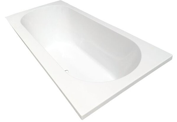 Wiesbaden Wiesbaden Portus Acryl Inbouw Ligbad - 170x70x43cm - Wit